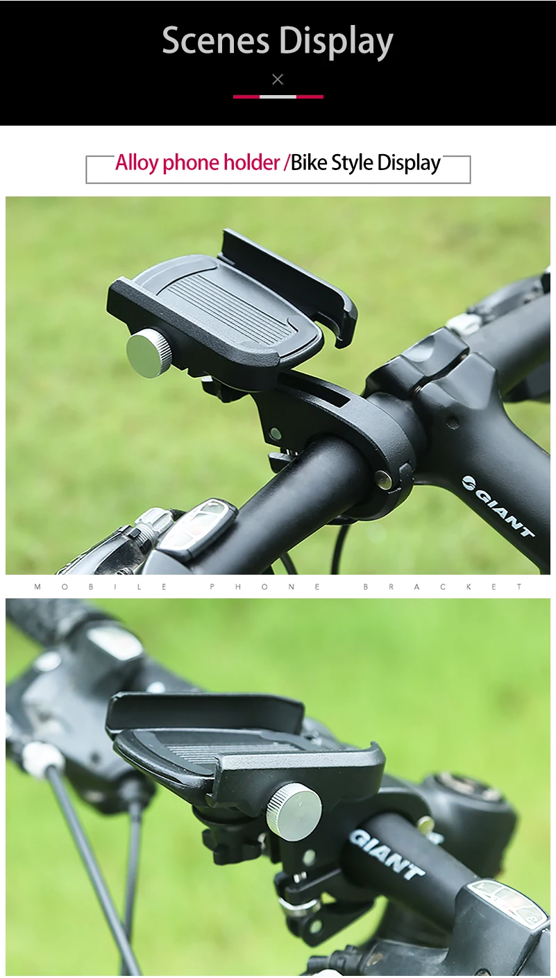 WEST BIKING держатель для телефона из алюминиевого сплава 4,0-6," Универсальный держатель для Руля Мотоцикла и велосипеда