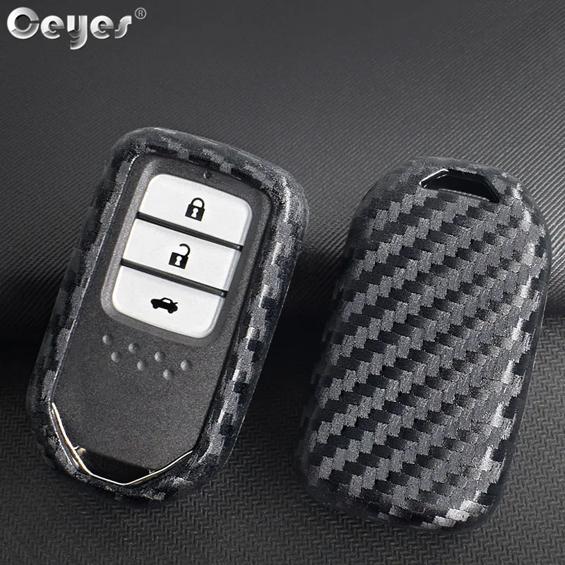 Чехлы для ключей Ceyes Auto Smart аксессуары стайлинга автомобилей Honda Civic Accord EX EXL Crv Crz Hrv