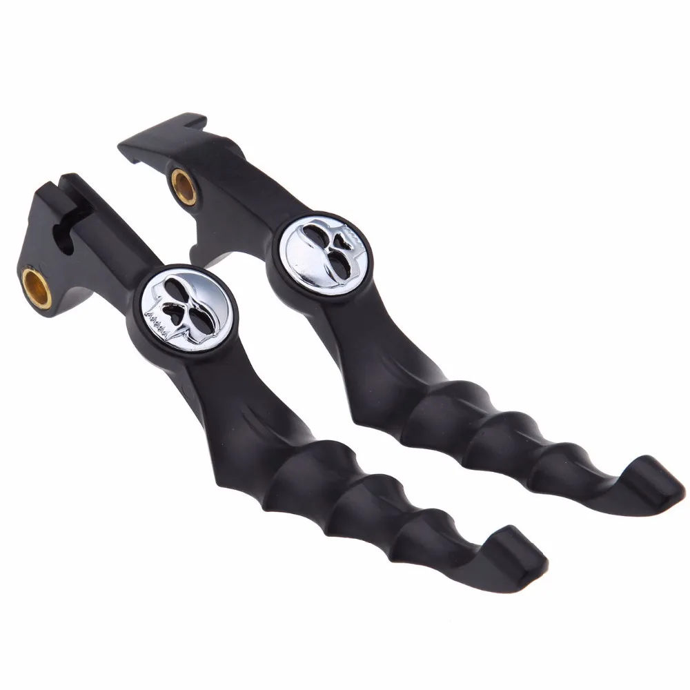 Skull Brake Clutch Levers For Honda Shadow 400 600 750 1000 VT600 VT750