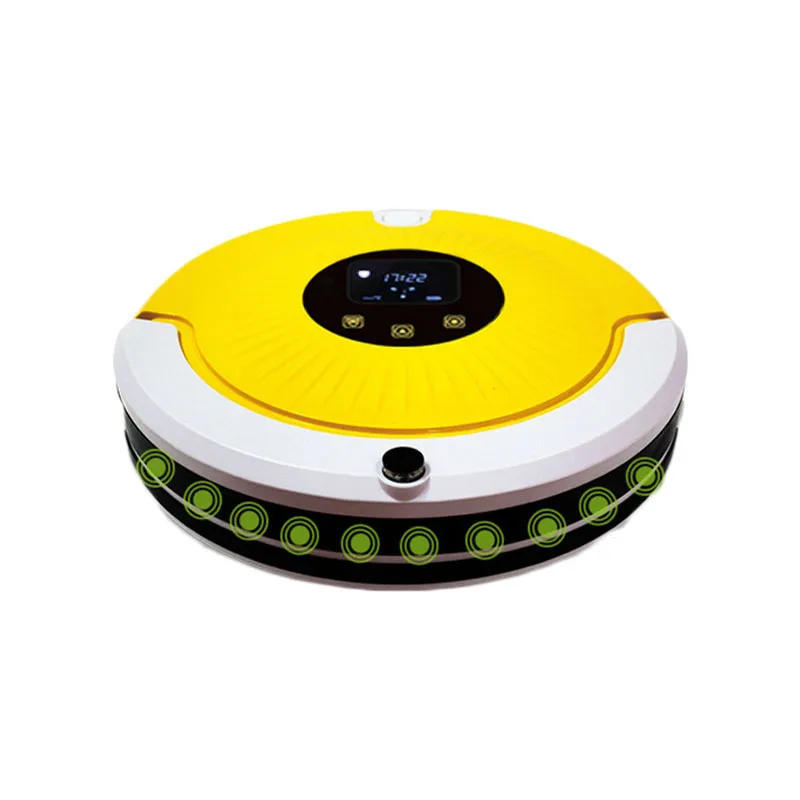 2000mAh Vacuum Robot Home Cleaner Strong 1000Pa Suction Sweep Auto Charge Dry & Wet Mop GPS