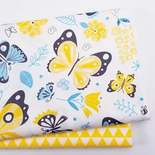 Хлопчатобумажная ткань для шитья, Лоскутная Ткань, швейная стеганая одежда для детей