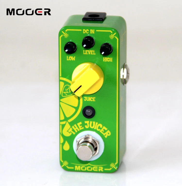 MOOER The Juicer Overdrive Pedal New effect guitar pedal True bypass switch Guitar | Спорт и развлечения