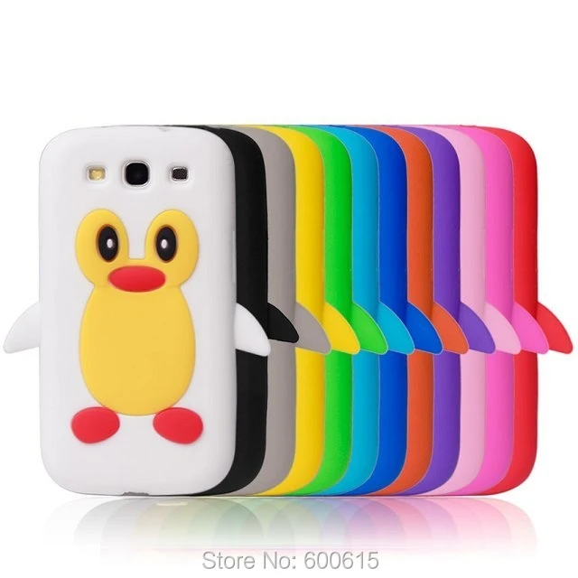 Samsung galaxy s3 i9300 penguin silicone case (20)
