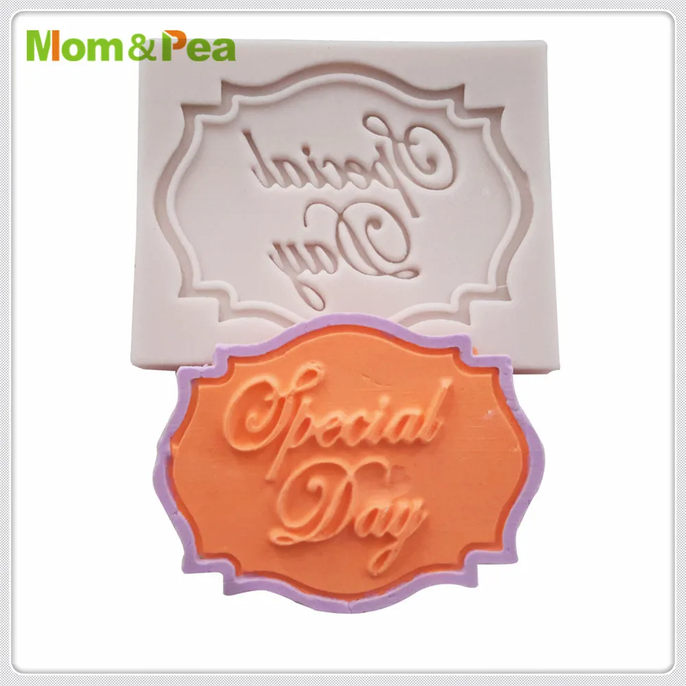 Mom & Pea MPA0691 специальная силиконовая форма в форме дня для украшения торта помадка