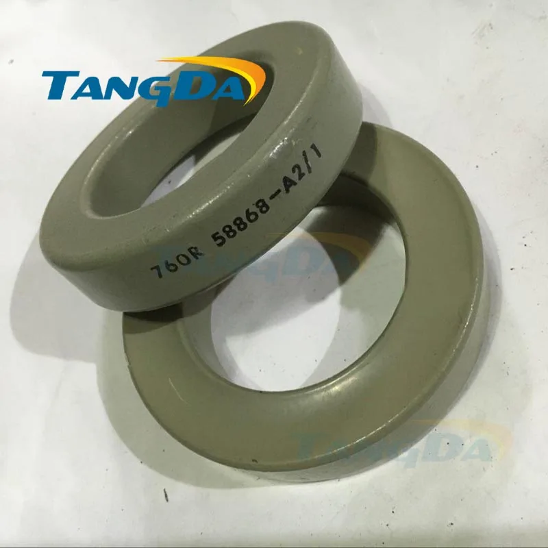 

1 piece Tangda Iron nickel Cores 50%Fe + 50%Ni 760R 58868-A2 58868A2 SMPS RFI HI FLUX high Flux core 77.8*49.2*16 26u