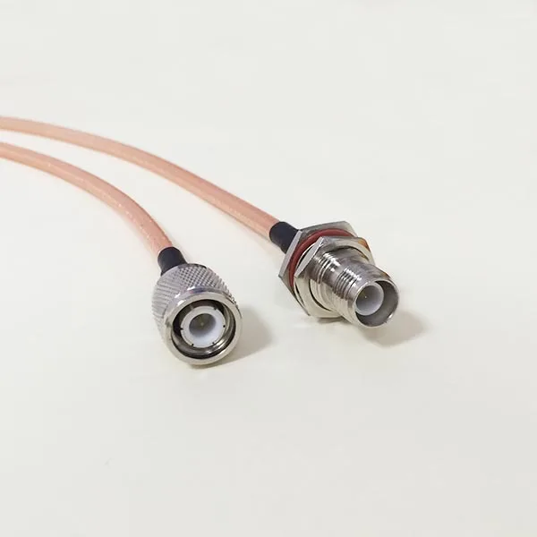 

High-quality low-attenuation TNC Male Plug Connector Switch RP-TNC Female Jack Connector RG142 50CM 20" Adapter