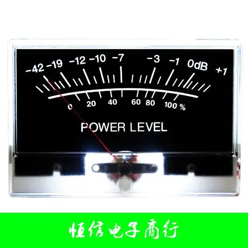 

Vu head white backlight level meter Vu meter power amplifier accessories post stage power amplifier back light board