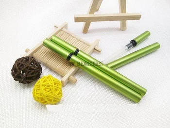 

100pcs/lot Green Black Elegant Empty Cosmetic Eyeliner Packing Tube,Eyelashes Growth Liquid Storage Bottle,Empty Eyeliner Pen