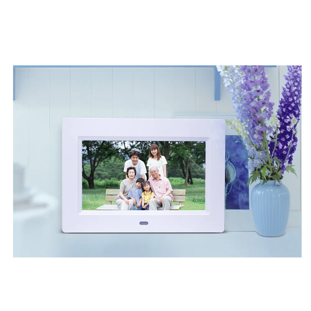 7inch HD LCD Digital Photo Frame with Alarm Clock Slideshow MP34 Player 169 SDMMCcard USB key 40JUL12 (7)