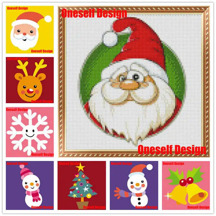 Diy 5D Diamond Painting Santa ClausDiamond Mosaic Sale Embroidery Full Set Christmas gifts | Дом и сад