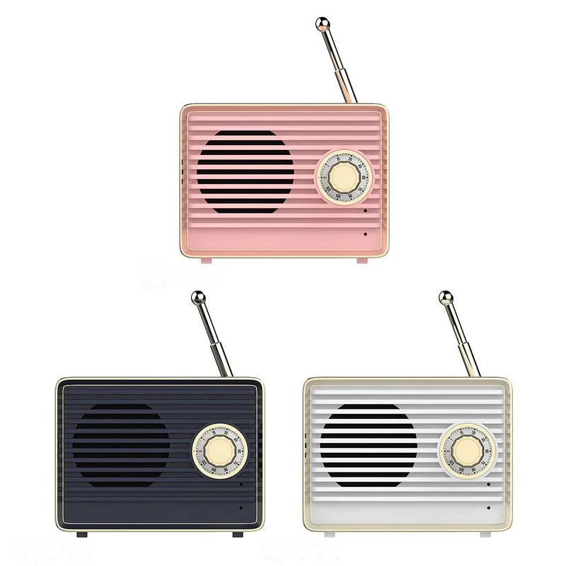 Retro Stereo Fm Radio Mini Portable Speaker Wireless Bluetooth Speakers Vintage Cute Nostalgic Heavy Bass 3d Stereo Hifi Speaker Retro Stereo Fm Radio Mini Portable Speaker Wireless Bluetooth Speakers Vintage Cute Nostalgic Heavy Bass 3d Stereo Hifi Speaker