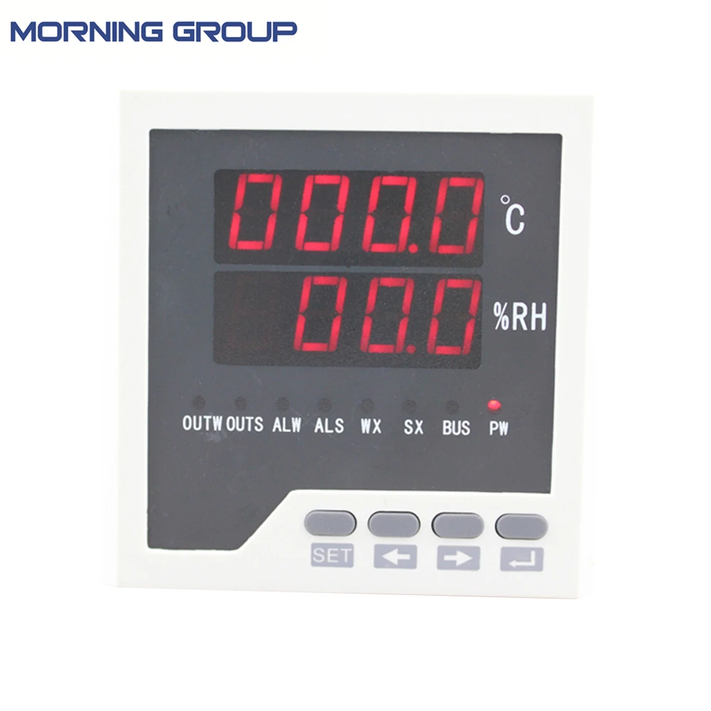 

WSK303 AC220V Frame Size 96*96mm LED Digital Display Temperature And Humidity Controller With Sensor