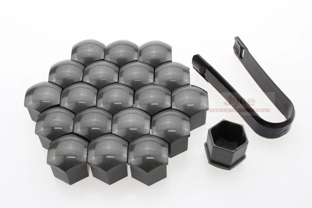 Original 400pcs Wheel Lug Nuts Center Cover Cap Drak Gray 1z0 601 173 Removal Tool For Vw Skoda