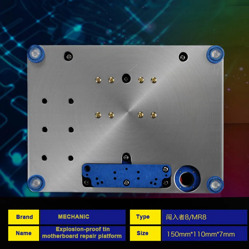 MECHANIC cpu NAND PCIE держатель печатной платы для отпечатков пальцев Взрывозащищенная материнская плата держатель для iPhone 8P 8 7P 7 6S