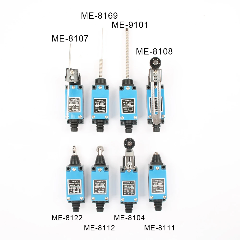 ME-8108 8104 8107 8169 8122 8111 9101 концевой выключатель Регулируемый поворотный замок роликовый рычаг мини концевой выключатель 1 шт