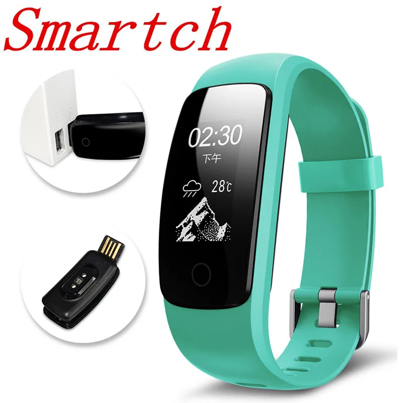 Smartch ID107 PLUS HR Смарт Браслет мультиспорт отслеживания монитор сердечного ритма