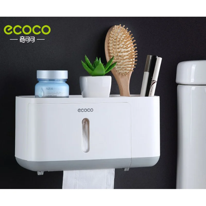 

2019New bathroom tissue boxes kitchen tissue boxes waterproof tissue boxes Paper towel box with shelf