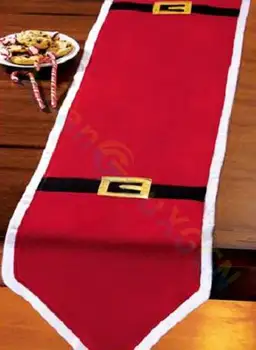 

home Santa Claus bell Xmas Table Decor Table flag runner Tablecloth Table cover cloth Placemat Party Christmas decoration
