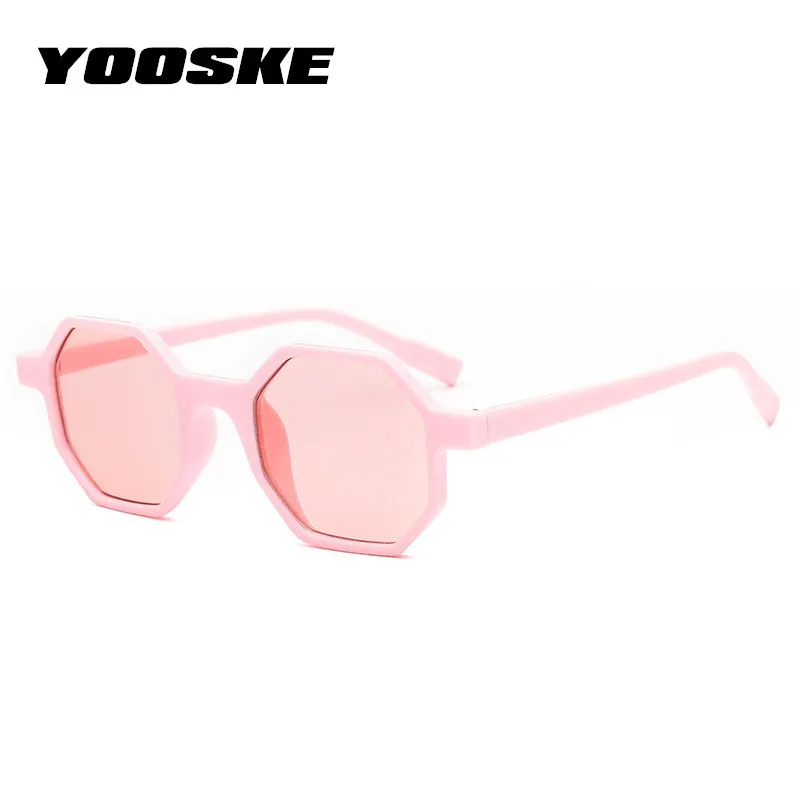YOOSEK, Винтажные Солнцезащитные очки для мужчин и женщин, роскошные, брендовые, дизайнерские, маленькая оправа, полигональные, солнцезащитные очки, женские, Ретро стиль, пластиковые очки