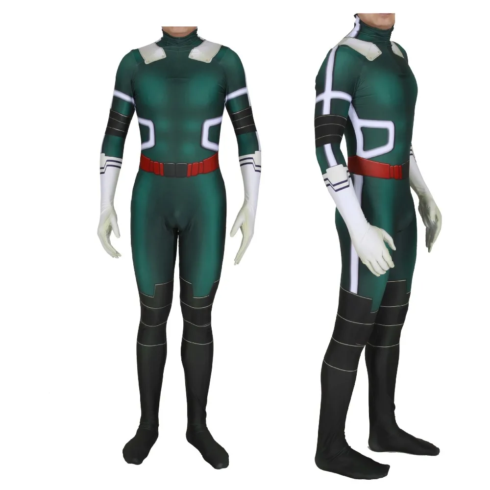 Cartoon Boku no Hero Academia My Hero Academia Midoriya Izuku Cosplay Costumes Women Men Zentai Jumpsuits Bodysuit Suit New