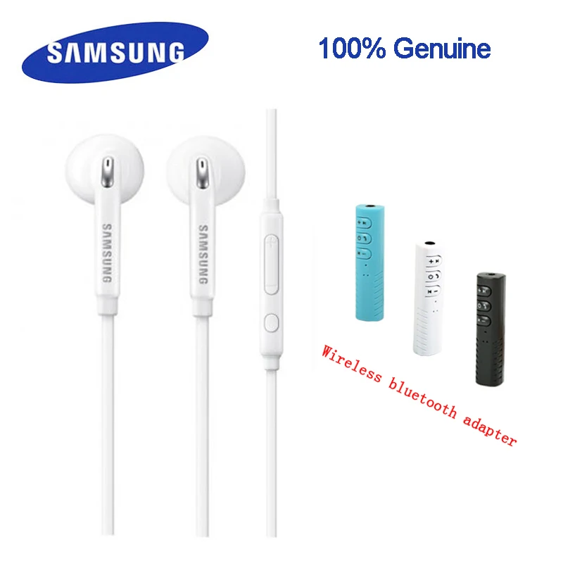 Новые наушники Samsung с беспроводным bluetooth адаптером для xiaomi note1/2/3 rednote1/2/3/4 Galaxy S3/S4/S5