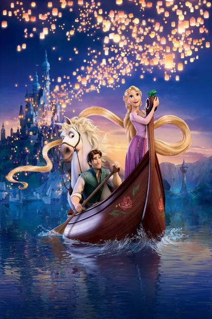 happy birthday tangled princess