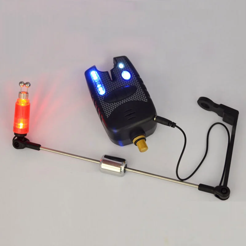 Светодиодный индикатор укуса для ловли карпа 4 шт . рыбалка аксесуары|led fishing|swinger