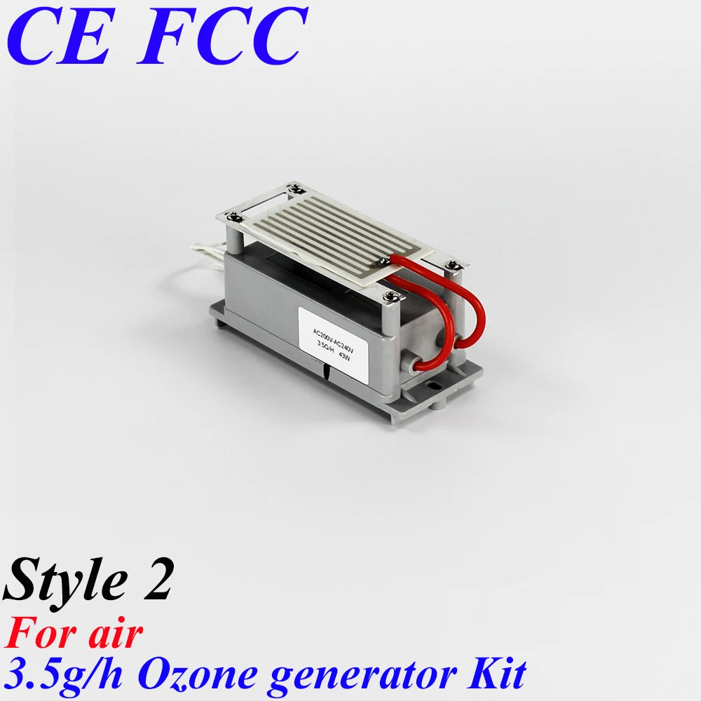 

Pinuslongaeva CE EMC LVD FCC Factory outlet 3.5g 5g 7g 10g 14g/h Ceramic plate type ozone generator Kit ozone cell