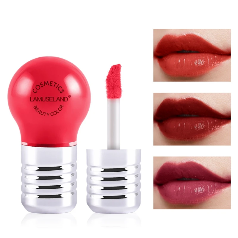 12 Colors Liquid Lipstick Creative Lasting&ampBeauty Lamp Lip Gloss Beauty Makeup Cosmetic Tool Easy To Apply 9g | Красота и здоровье