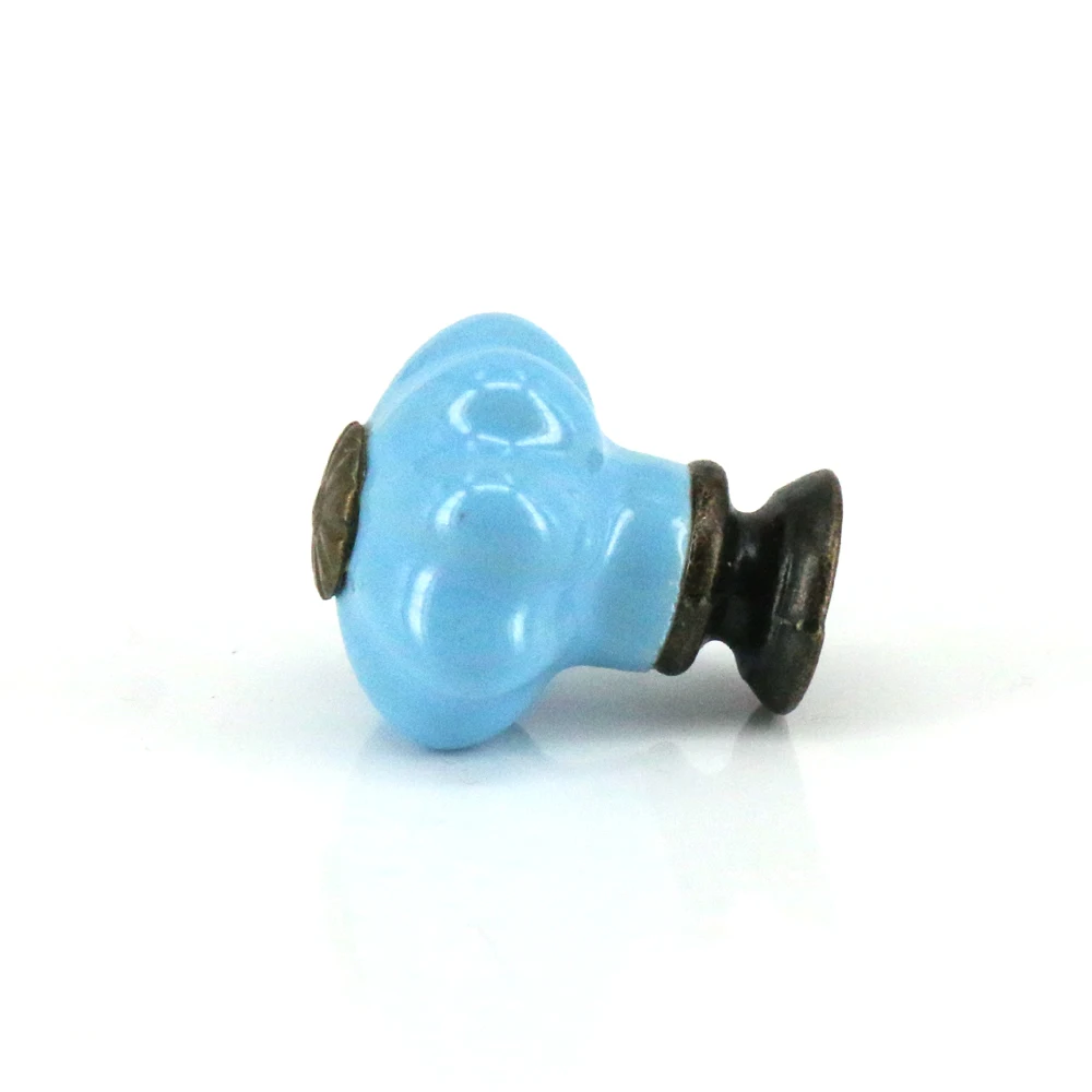 8PCS 25*28mm Antique Small Pumpkin Cabinet Knobs European Furniture Handles Ceramic Door Knob Drawer Cupboard Kitchen Pull 8PCS 25*28mm Antique Small Pumpkin Cabinet Knobs European Furniture Handles Ceramic Door Knob Drawer Cupboard Kitchen Pull