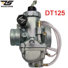 Zs racing 28mm carburador da motocicleta para a bicicleta sujeira yamaha dt125 dt 125 suzuki tzr125 rm65 rm80 rm85 dt175 rx125