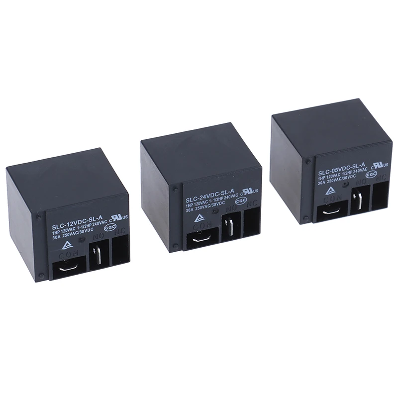 

5PCS Power Relays HF2100 SLC-05VDC-SL-A SLC-12VDC-SL-A SLC-24VDC-SL-A 30A T91 4PIN A Group Of Normally Open Can Replace Series