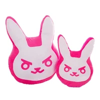 1pc 35cm/55cm Overwatches Game Plush Pillows Pioneer Dva Rabbit Plush Pillow Cushion Toys Soft Stuffed Animals Cosplay Kids Toys 1