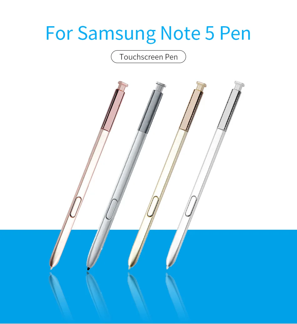 1For Samsung Galaxy Note5 Pen Stylus Active S Pen Stylus Pen Touch Screen Pen Note8 Waterproof Call Phone S-Pen