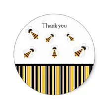 3,8 см Шмелей пользовательские детские наклейки для душа