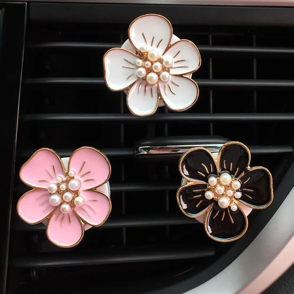1pcs new ornament Car multiflora Flower Air Outlet vent Fragrant Perfume Clip Freshener Diffuser universal accessories | Автомобили и