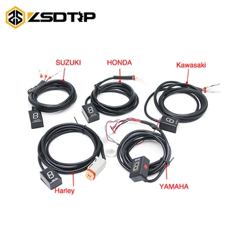 

ZSDTRP 1-6 Level Ecu Plug Mount Speed Gear Display Indicator For Harley For Kawasaki For Yamaha For Honda For Suzuki