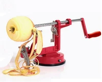 2015 new sale 1pcs 3in1 fruit tools Apple Slinky Machine Peeler Fruit Cutter Slicer Kitchenware Apple peeling machine