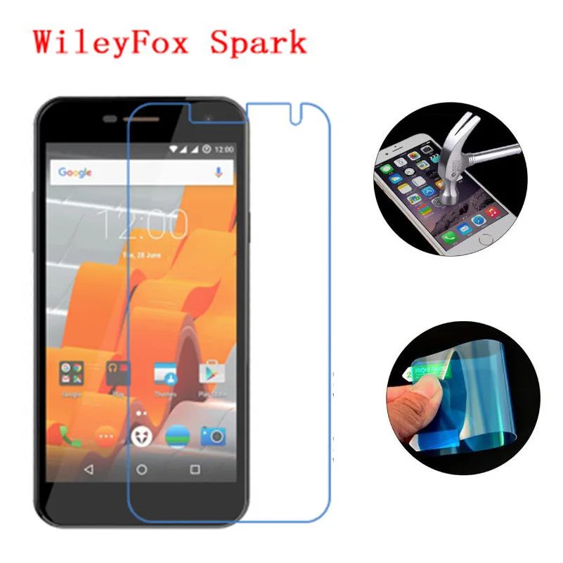 

3PCS For Wileyfox Spark Screen Protector Premium Tempered Glass Soft Nano Explosion proof Clear Film Guard for Wileyfox Spark