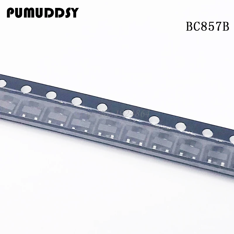 MARQUAGE 3F CMS LOT DE 50 TRANSISTORS PETITS SIGNAUX BC857B PNP SOT23