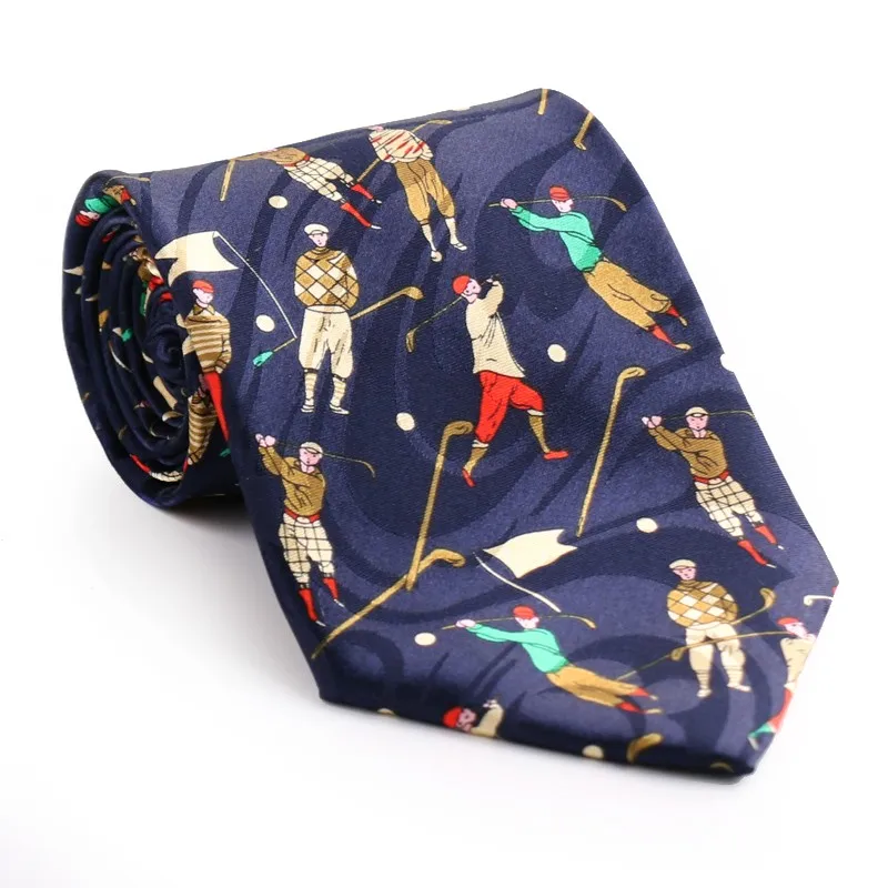 Портной Смит мужской роскошный Необычный дизайнерский галстук из полиэстера с принтом, костюм, платье, забавные Повседневные Вечерние галстуки ручной работы, интересный галстук