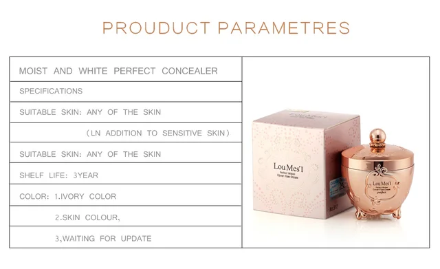 Krem do twarzy loumesi Face Concealer tworzą podkład niewidzialny porów pokrycie zmarszczek pory Concealer Foundation Base makijaż tanie i dobre opinie Korektor Pożywne wrażliwe antybakteryjne i przeciwzapalne Kontrola oleju korektor plamka usuwanie wodoodporny wodoodporne przeciwzmarszczkowy balsam rozjaśnić trądzik Spot usuwania Sun Block wybielanie naturalne Krem do twarzy loumesi Face Concealer tworzą podkład niewidzialny porów pokrycie zmarszczek pory Concealer Foundation Base makijaż tanie i dobre opinie Korektor Pożywne wrażliwe antybakteryjne i przeciwzapalne Kontrola oleju korektor plamka usuwanie wodoodporny wodoodporne przeciwzmarszczkowy balsam rozjaśnić trądzik Spot usuwania Sun Block wybielanie naturalne