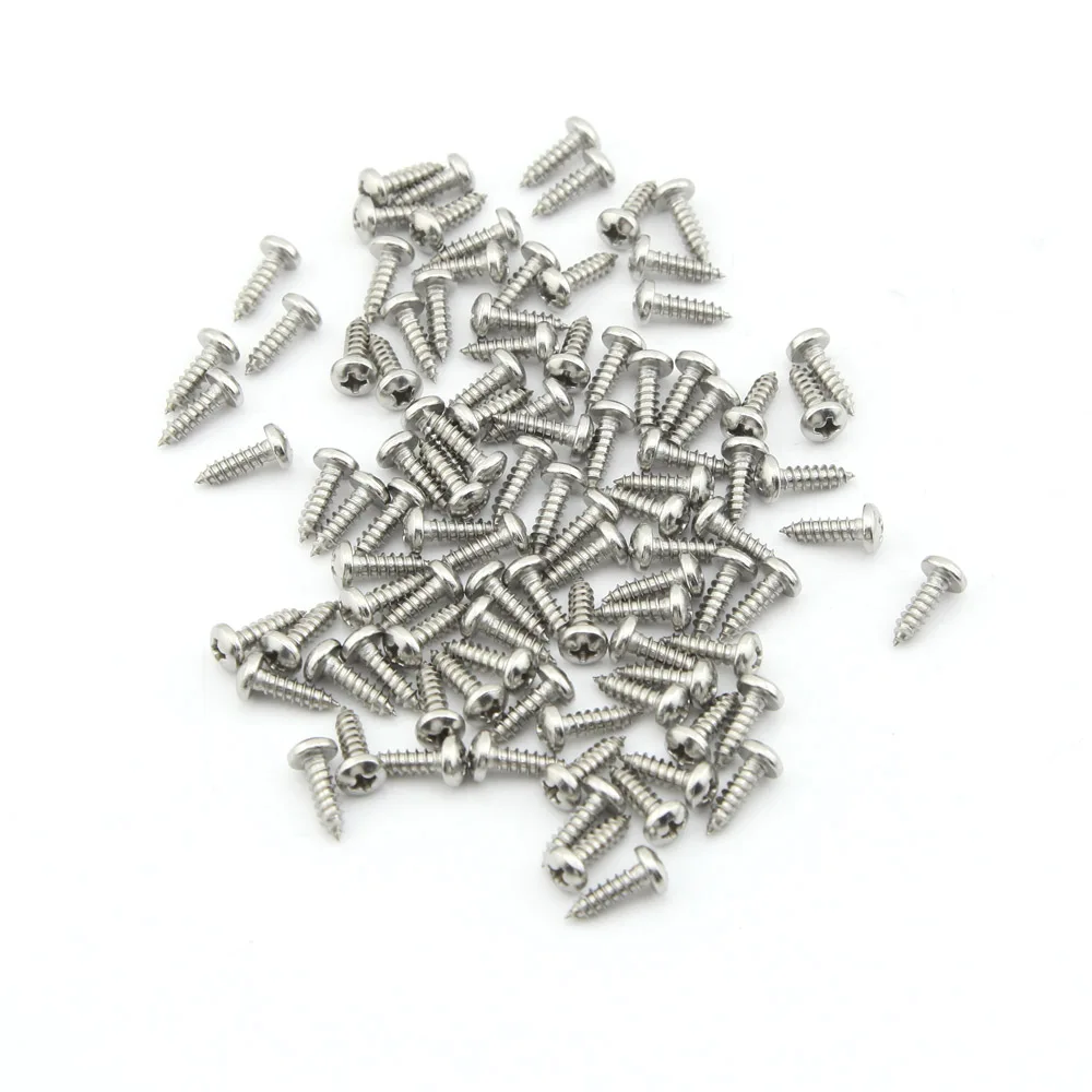 100 шт. M3.9x13mm Нержавеющая Сталь Phillips Езды винт С Цилиндрической Головкой|screw steel|screw
