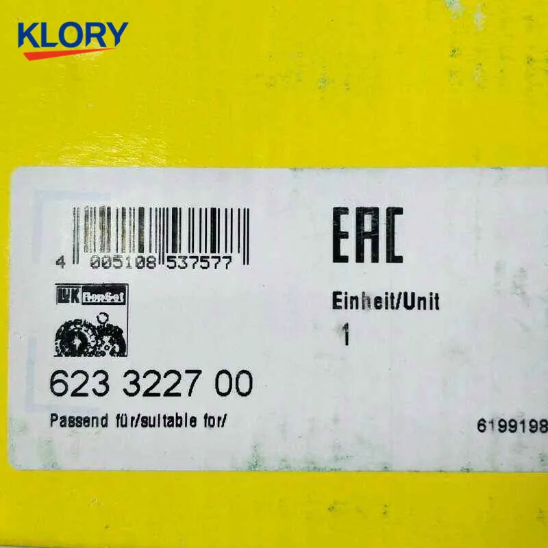 6233227000 Комплект сцепления для FAW Volkswagen Magotan 1 8 T/Hao Rui T|set| |