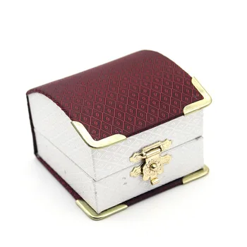 

1Pcs Delicate Small Size Fashion Jewelry Carrying Box Ring Packaging Case Beautiful Nice Gift Box for Women