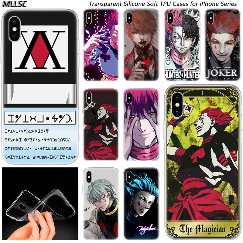 Hot Anime Hunter X Hunter Fashion Silicone Case Cover For Apple Iphones 11 Pro Xs Max X Xr 7 8 6 6s Plus 5s Se Tpu Soft Cases Phone Case Covers Aliexpress