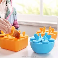 Форма для изготовления мороженого эскимо оранжевая коробка Тип 6 квадратный самодельный Лед Крем форма формы для смерти звезда кухонные аксессуары инструменты