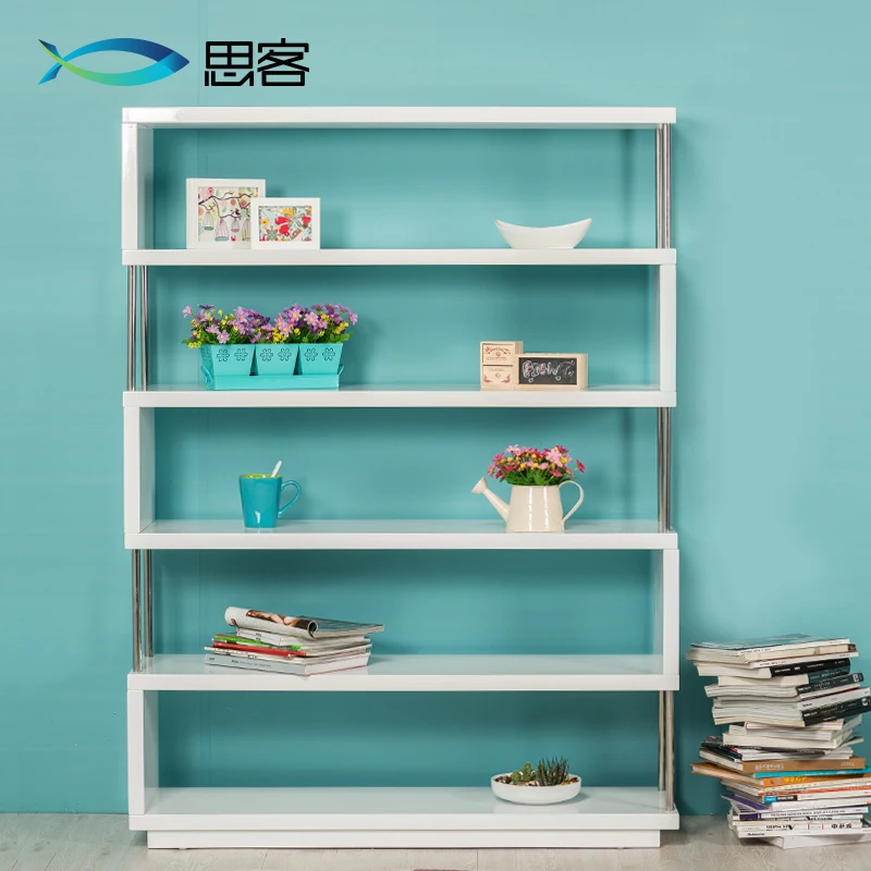 Best modern paint off the shelf display shelf bookcase shelving cut off