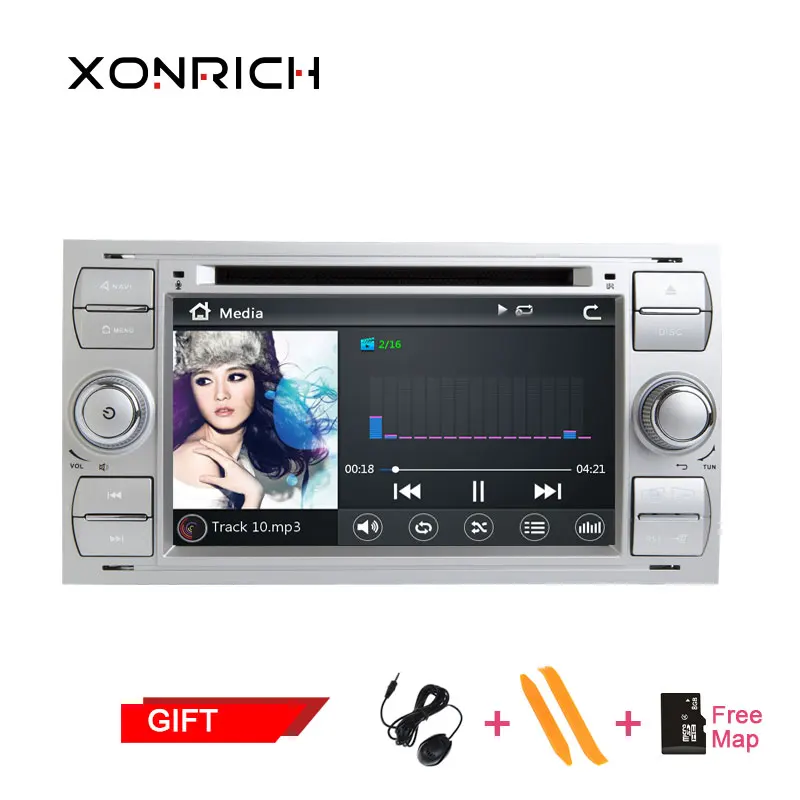 

Double Din Car DVD Player Multimedia AutoRadio GPS Navi For Ford Fiesta Ford Focus 2 Mondeo 4 C-Max S-Max Fusion Transit Connect