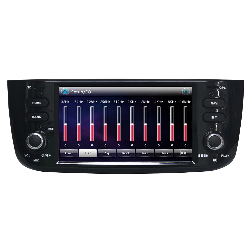 Top 6.2 inch GPS Navigation Stereo Car Multimedia For Fiat Abarth Punto EVO Linea 2012 2013 2014 2015 Radio Bluetooth RDS Canbus 4